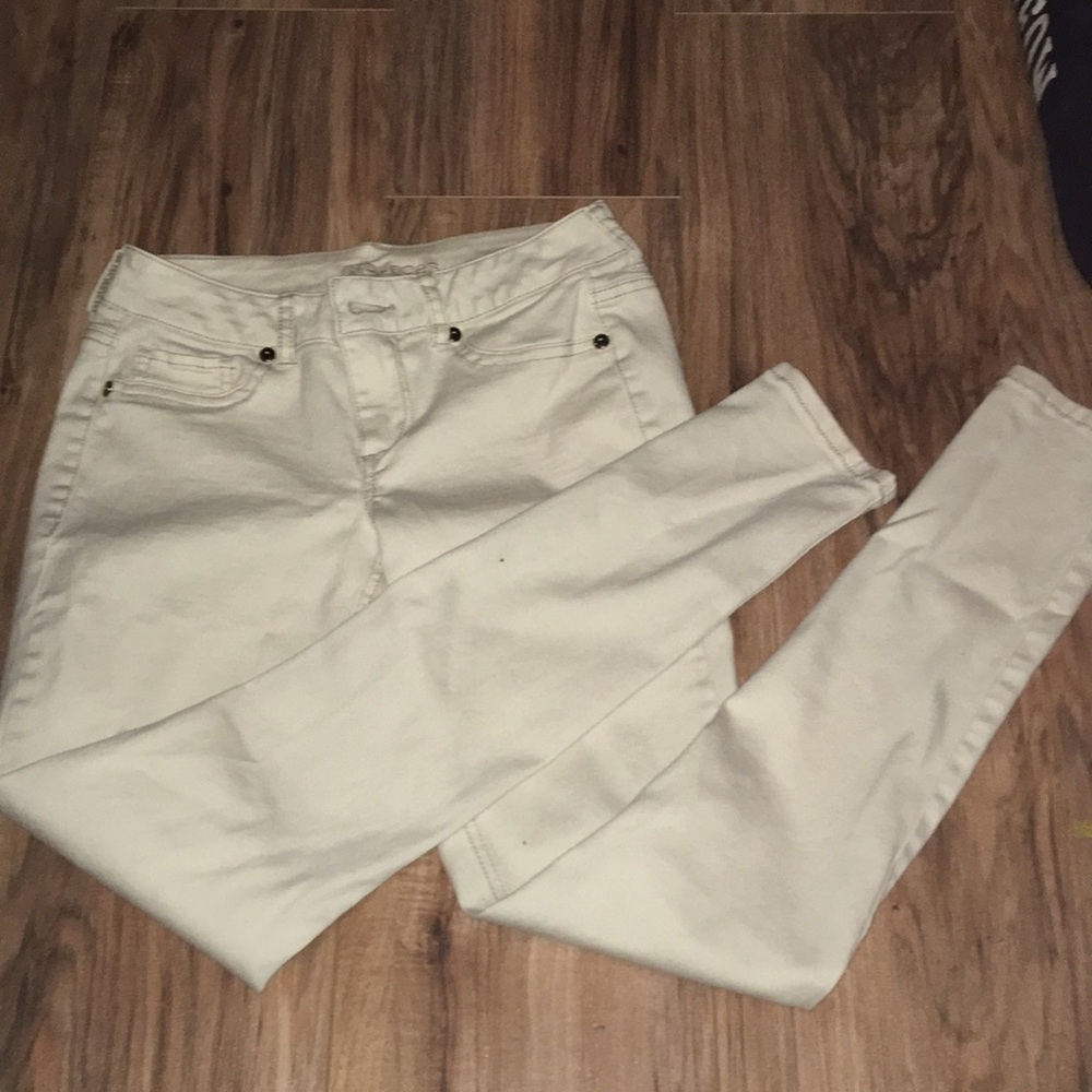 White jeans